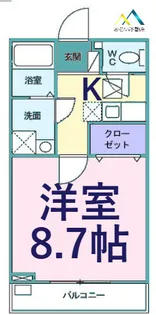 サン フィオーレ【1階】の間取り