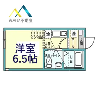ベイルーム関内【1階】の間取り