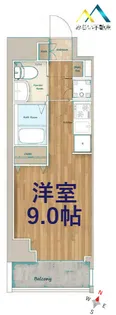 グランフォース横浜関内【3階】の間取り