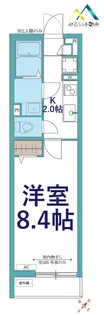 リブリ・花月園【2階】の間取り