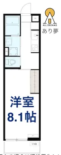 リブリ・Rose Hill【2階】の間取り
