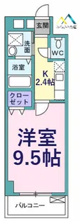 ノーブル・コーケ・横浜【2階】の間取り