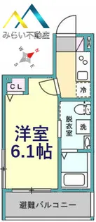 T&Fレジデンス三ツ境【2階】の間取り