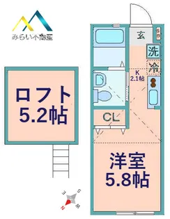 ミーレ横浜【1階】の間取り