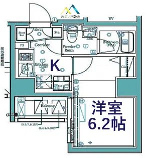 SYFORME YOKOHAMA-HIRANUMABASHI【4階】の間取り