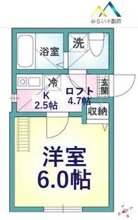 エスペランサ横浜鶴見【1階】の間取り