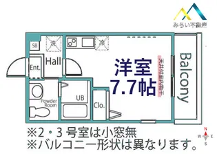 ブリティッシュ・ヒルズR1横浜三ツ沢【1階】の間取り