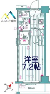 ガーラ プレシャス横浜西谷【2階】の間取り