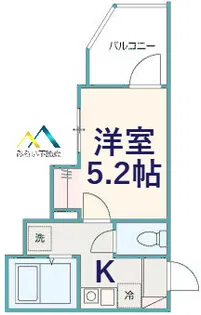 MELLAS黄金町【3階】の間取り