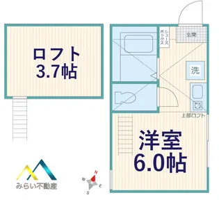 VERSANTE YOKOHAMA【2階】の間取り