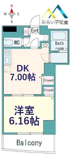 フジサーチ豊岡【2階】の間取り