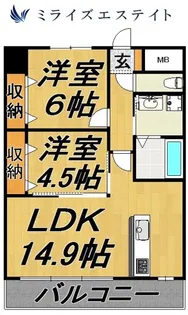 BERG大須【4階】の間取り