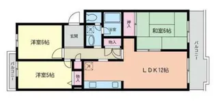 ベラビスタ21A棟【304号室】の間取り