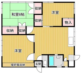 神奈川県座間市入谷西4丁目【一戸建】の間取り