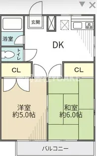 コーポフォレスト【2階】の間取り
