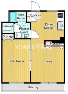 ロッソマットーネ【301号室】の間取り