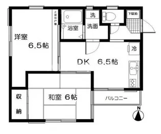 バイオレット246【202号室】の間取り