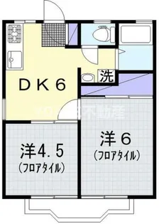 エクセルヤマトA【2階】の間取り
