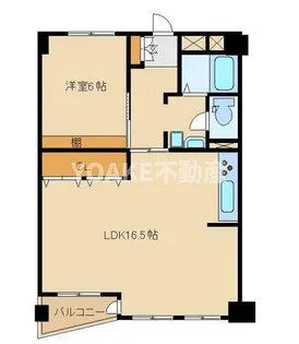 相模大野駅前共同ビル【6階】の間取り