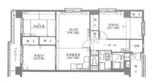ライフコア東林間アネックス【3階】の間取り
