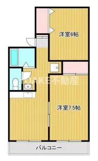 シャルム山王【1階】の間取り