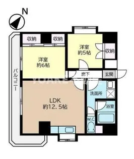 萩原ビル【301号室】の間取り
