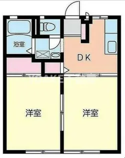 ペアトゥリーヒルズ【1階】の間取り