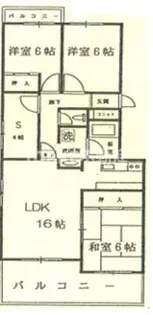 相武台グリーンパーク【506号室】の間取り