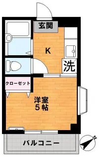 リブレ板橋【2階】の間取り