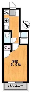 ドミール板橋本町【1階】の間取り