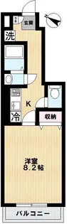 パルコート板橋本町【102号室】の間取り