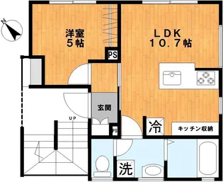 アネックス パティオ【101号室】の間取り