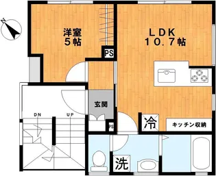 アネックス パティオ【201号室】の間取り