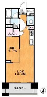 イニシア板橋桜レジデンス【209号室】の間取り