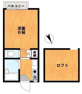 BSコーポ【203号室】の間取り