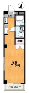 ENOA前野公園【201号室】の間取り