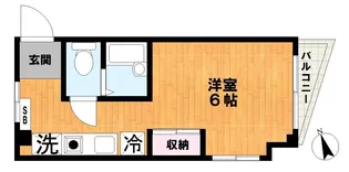 ENOA見次公園【201号室】の間取り