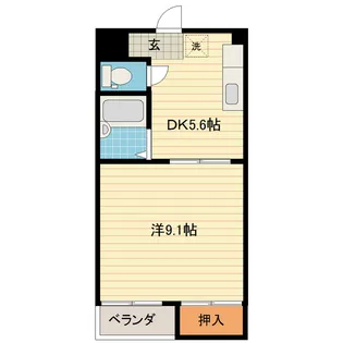 ウインク【1階】の間取り