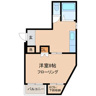 ココア【2階】の間取り
