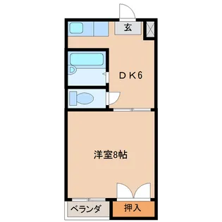 ホープハイム【1階】の間取り