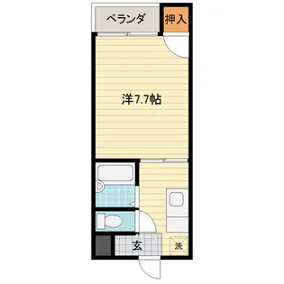 ジョイフル【1階】の間取り