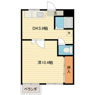 チェリオ【2階】の間取り