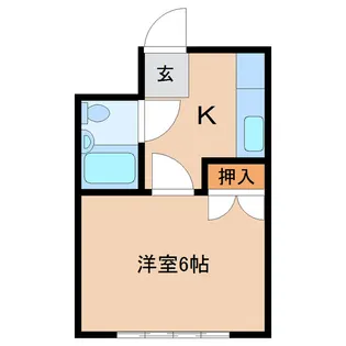 コーポタカラ【2階】の間取り