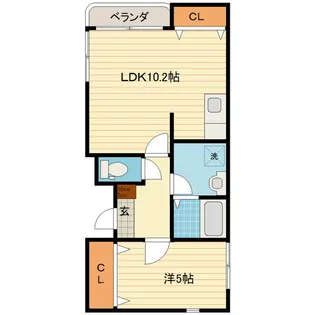 CENTRAIR(セントレア)駅前【1階】の間取り