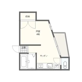 トリニティー【1階】の間取り