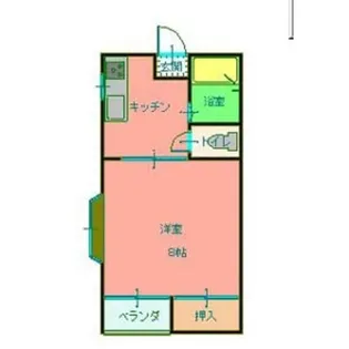 マーガレット【2階】の間取り