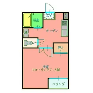 デイジー【3階】の間取り