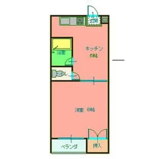 ホープハイム【2階】の間取り