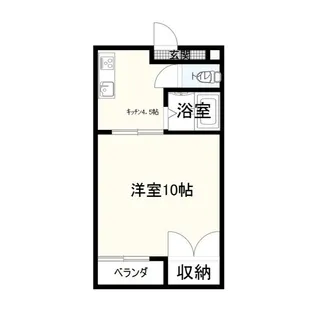 リベラ【207号室】の間取り