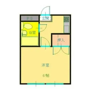 コーポタカラ【3階】の間取り